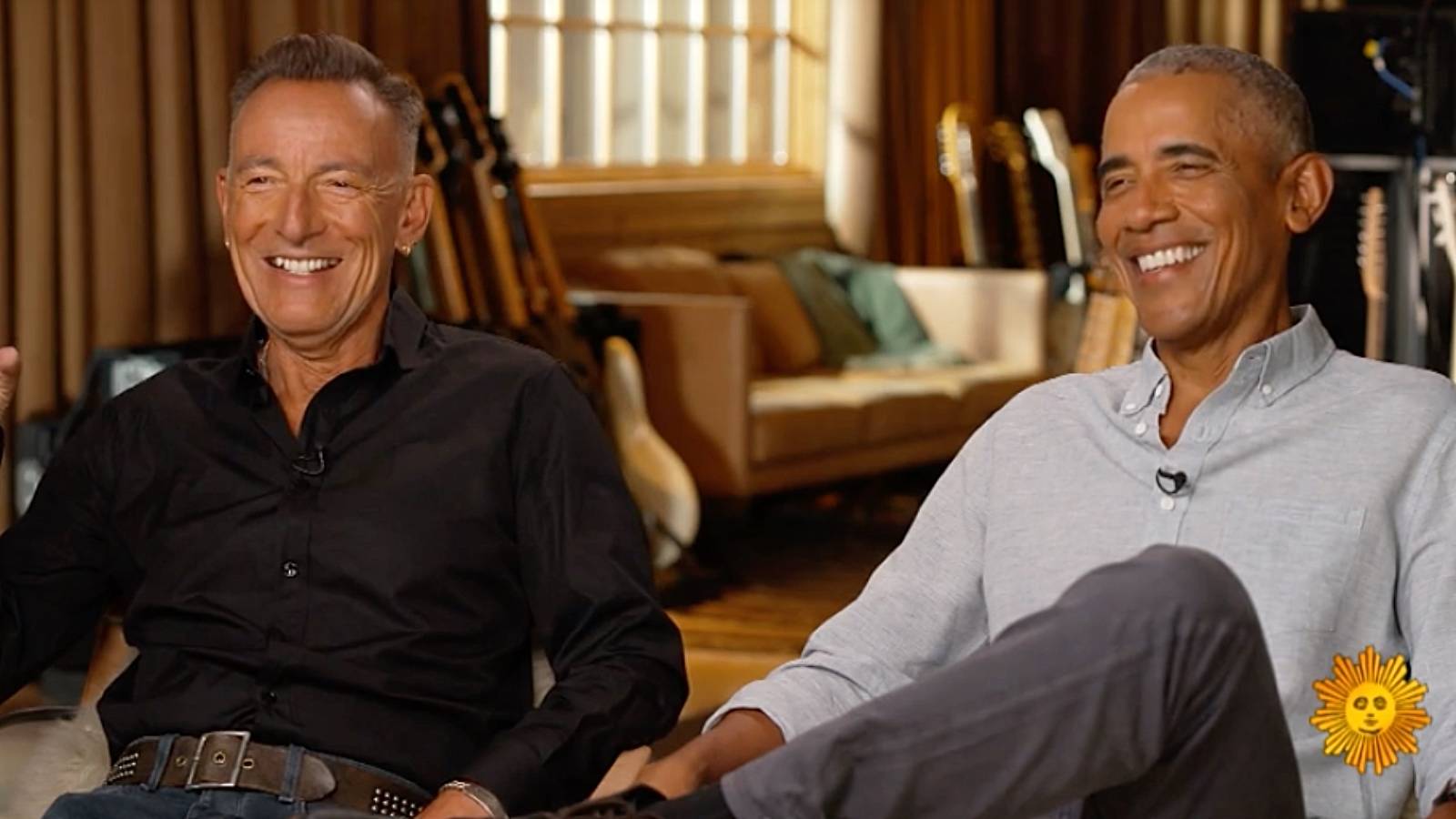 Barack Obama, Bruce Springsteen, Interview, CBS Sunday Morning 