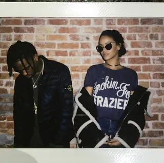 Lights (Lovesick) - "And we running on E, not the gas, but the molly /And she f**king with me so she came to have a party / Now she leaving with me, now you're love sick."&nbsp;(Photo: Travi$ Scott via Instagram)