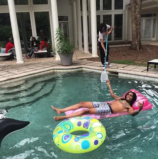 'Trap Queen Remix' - "Look at the thighs on her/Oh, I wanna ride on her/And we in a coupe goin' crazy/Go to Venezuela, that's a getaway vacation."  (Photo: Migos via Instagram)