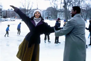 Whitney Houston - Whitney Houston hit the big screen with Denzel Washington in The Preacher's Wife. (Photo: Parkway Productions)