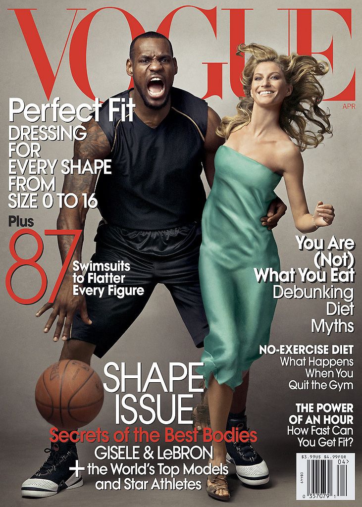 LeBron James - Basketball - Image 33 from Vogue Magazine's Black Cover ...
