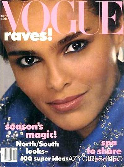 Shari Belafonte Harper - Shari Belafonte Harper appeared on the cover of Vogue five times: in February 1984, December 1982, January 1985, May 1985 and June 1986.  (Photo: Courtesy of Vogue)