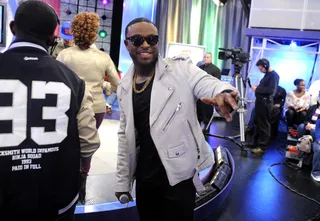Pleasure P the Ladies Man! - 106 &amp; Park, October 15, 2012. (Photo: John Ricard / BET)