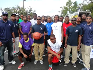 Southern University - US Air Force 2-on-2 teams  (Photo: BET)
