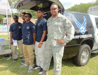 Southern University - US Air Force reps  (Photo: BET)