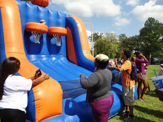 Southern University - Inflatable basketball game  (Photo: BET)