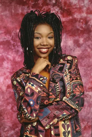 Brandy as Moesha - Brandy's Moesha broke ground for TV teens in the '90s. For five seasons we watched as the title character had to juggle issues of a blended family, premarital sex, race relations and the death of a parent. Plus, on the style-front, Brandy helped to bring braids back as a glam hairstyle for a whole new generation.  (Photo: UPN Network)
