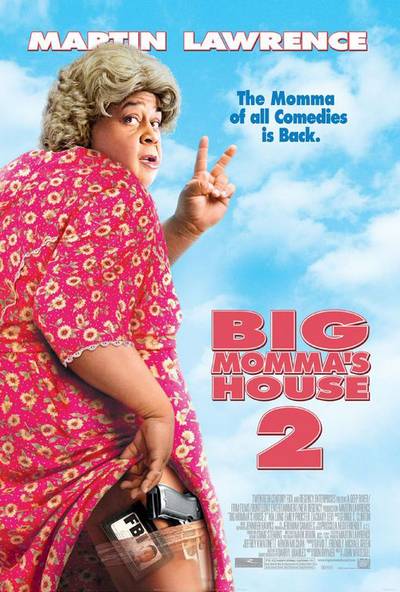 Big Momma's House 2 - Lawrence put the wig and dress back on, only this time to investigate a woman who's wanted for one murder, but looks to be going in for another — killing Big Momma!(Photo: Twentieth Century Fox)