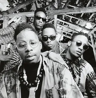 Brand Nubian's &quot;Allah U Akbar&quot; - New Rochelle legends Brand Nubian proudly proclaimed their Islamic faith with their stoic 1993 single “Allah U Akbar” — that’s “God is great” in Arabic.  (Photo: Elektra Records)
