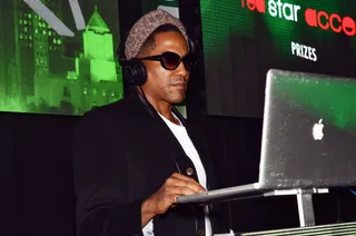 Wheels of Steel - Q-Tip is seen rocking the crowd at the Heineken Red Star Access featuring Nas and Wale at the Electric Factory in Philadelphia. (Photo: Lisa Lake/Getty Images for Heineken)