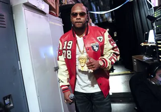 Florida's Finest - Flo Rida backstage at 106 &amp; Park, October 11, 2012. (Photo: John Ricard / BET)