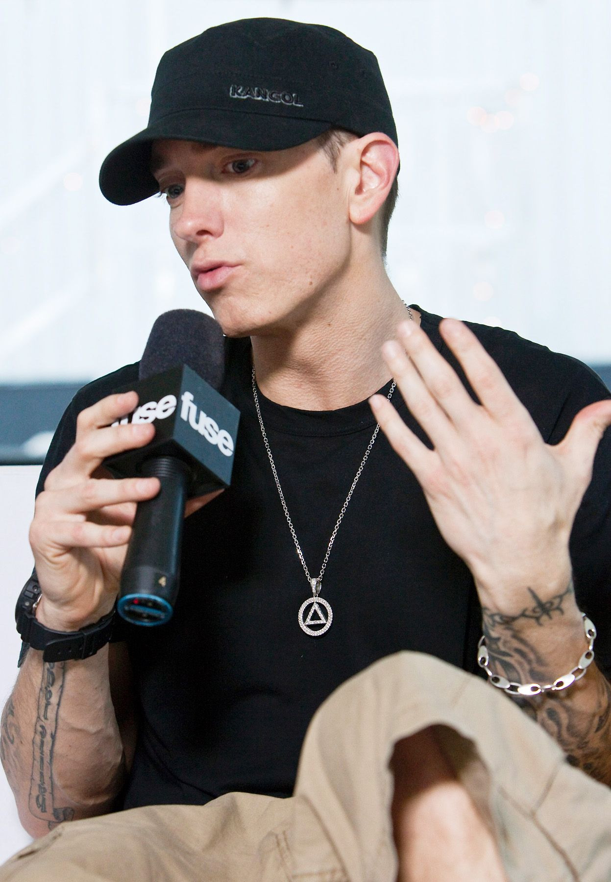 2001 Grammys Em Image 7 from The Evolution of Eminem BET