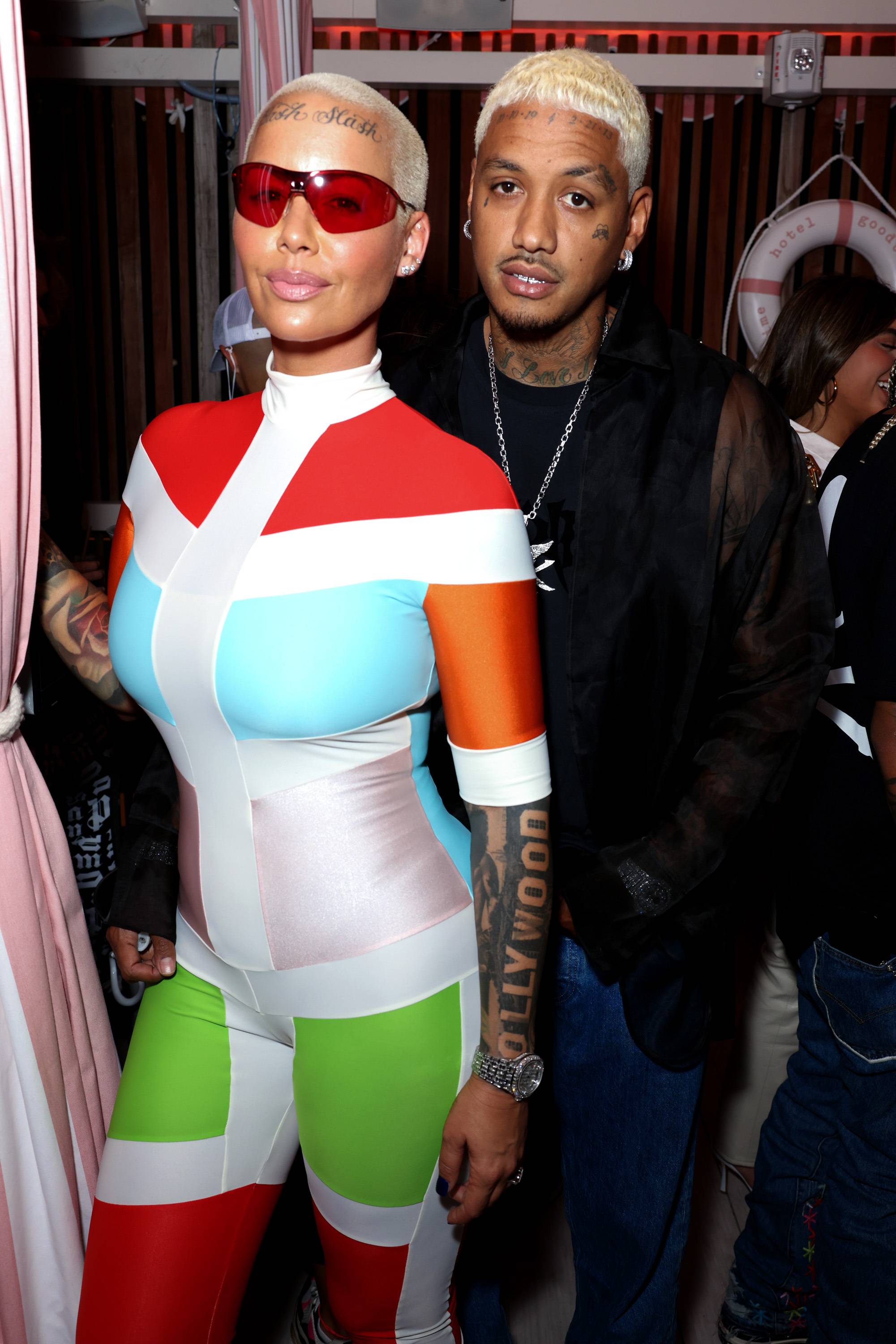 Amber Rose Says Boyfriend Alexander ‘AE’ Edwards Cheated On Her With At ...