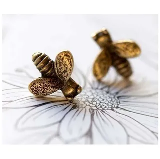 Honey Bee Figural Stud Earrings ($20) - Help her embrace her inner Bey stan with these buzzy studs.   (Photo: Lockwood Shop)