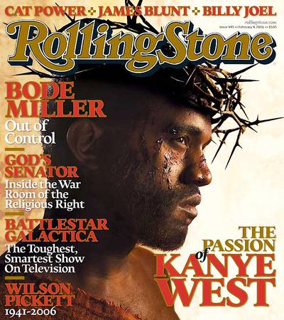 The Passion - Before there was Yeezus, there was this, likely inspired by the success of&nbsp;Kanye West's 2004 hit &quot;Jesus Walks.&quot;(Photo: Rolling Stone Magazine, February 2006)