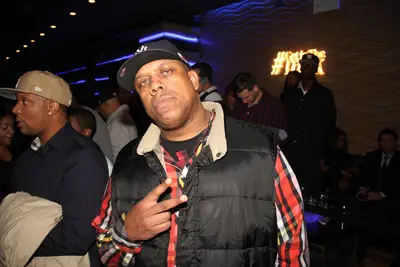 Rockwilder - Rockwilder's production resume is quite diverse as he was unleashed crafting hits for Meth and Red, like &quot;Blackout!' and &quot;Da Rockwilder,&quot; and then got all pop with&nbsp;Christina Aguilera on &quot;Dirrty&quot; and had fun with her and her friends on &quot;Lady Marmalade.&quot;&nbsp;Xzibit's &quot;Front 2 Back and&nbsp;Jay Z's&nbsp;&quot;Do It Again (Put Ya Hands Up)&quot; also held their weight while he laced Destiny's Child and Janet Jackson with some R&amp;B melodies as well.&nbsp;(Photo: Walik Goshorn/Retna Ltd./Corbis)