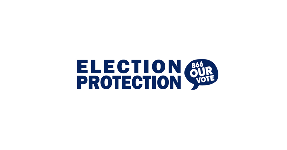 Election Protection Hotline Logo