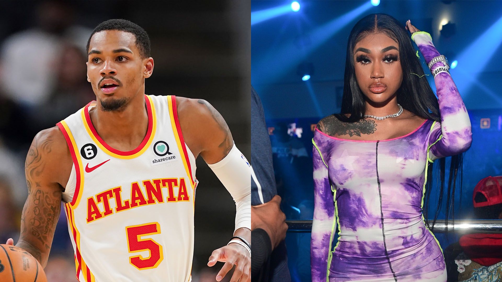 NBA Star Dejounte Murray And Jania Meshell Are Expecting A Baby Girl ...