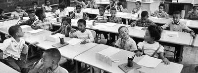 Desegregation of Public Schools - Title IV encouraged the desegregation of public schools and authorized the U. S. Attorney General to file suits to force desegregation, but did not authorize busing as a means to overcome segregation based on residence.(Photo: Dave Mathias/The Denver Post via Getty Images)