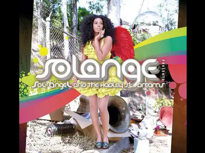 Solange - Here is a peek of Solange's new and vibrant album cover. Her sophomore album, &lt;i&gt;Sol-angel and the Hadley St. Dreams&lt;/i&gt;, is set to be released on August 26, so make her CD a must-have in your music collection!