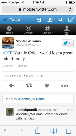 Montel Williams - (Photo: Montel Williams via Twitter)