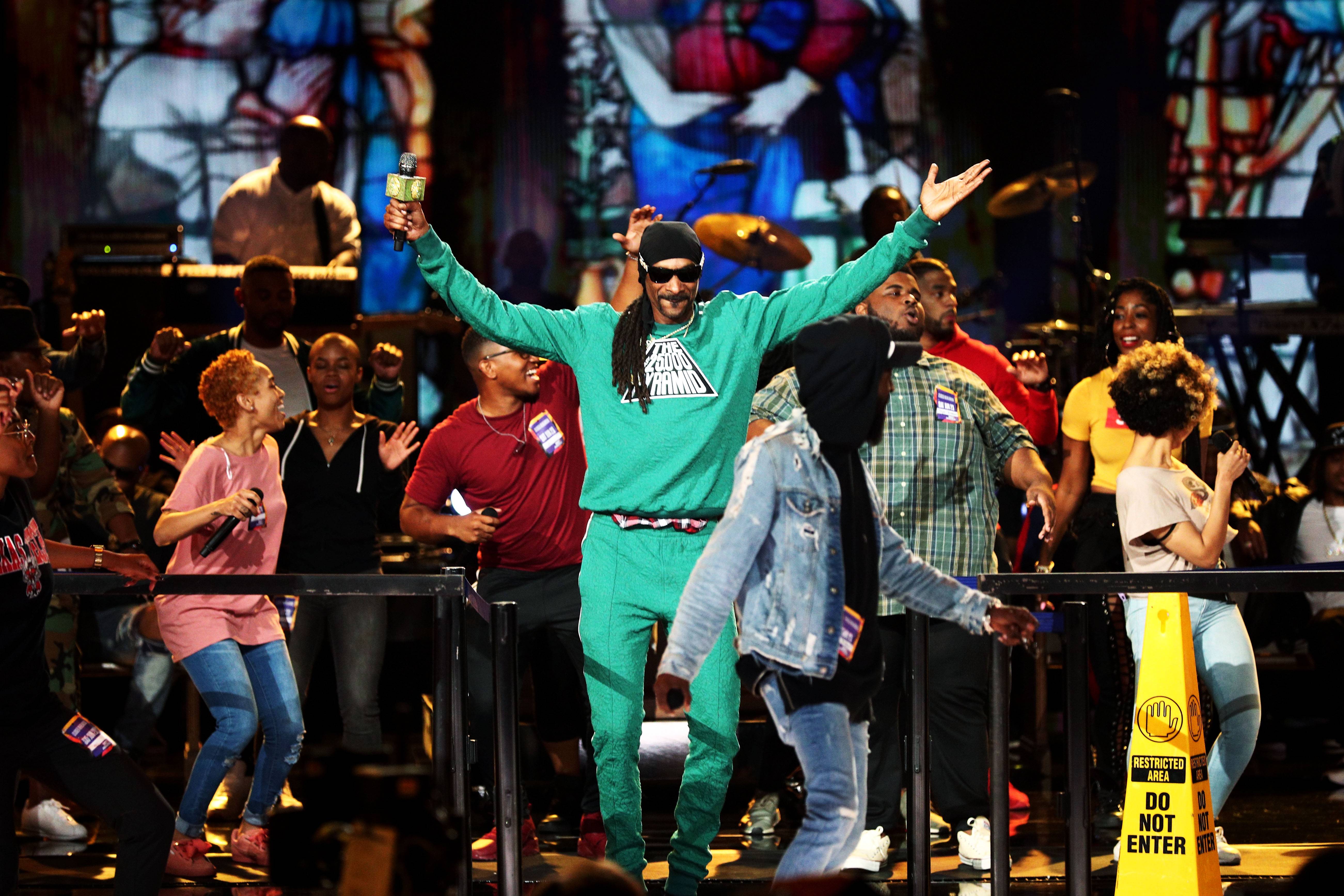 Snoop Dogg Is Ready To Turn Up! - (Photo: Frederick M. Brown/Getty Images for BET)