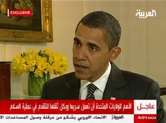 First TV Interview - - Image 4 from 20 Powerful Obama Moves: Rate Each ...