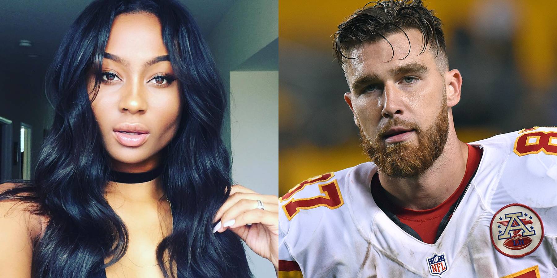 Who is Kayla Nicole, on-again, off-again girlfriend of Chiefs star Travis  Kelce?