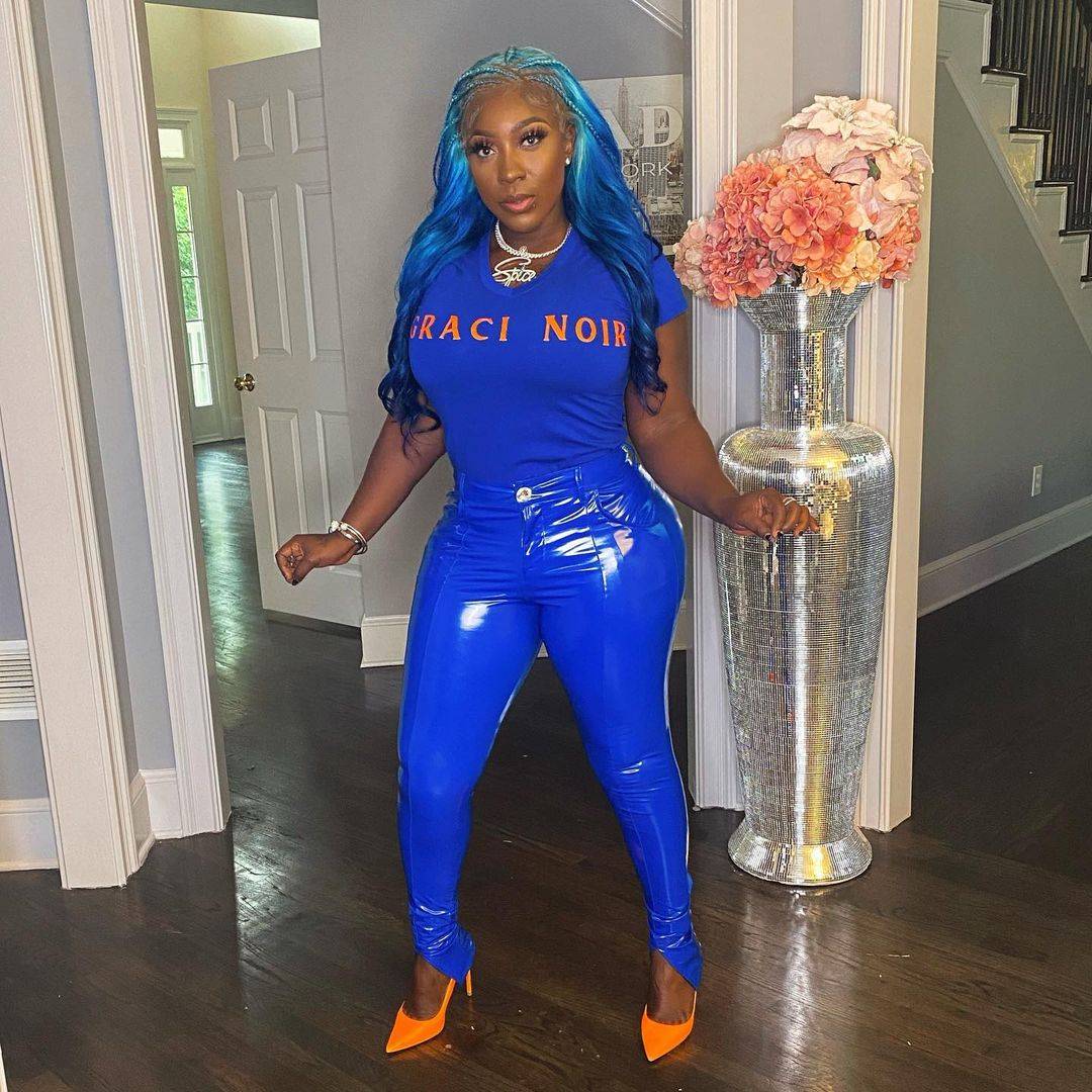 Dancehall Queen Spice Explains The Influence Behind Her Blue Hair And Bold Fashions Exclusive 2472