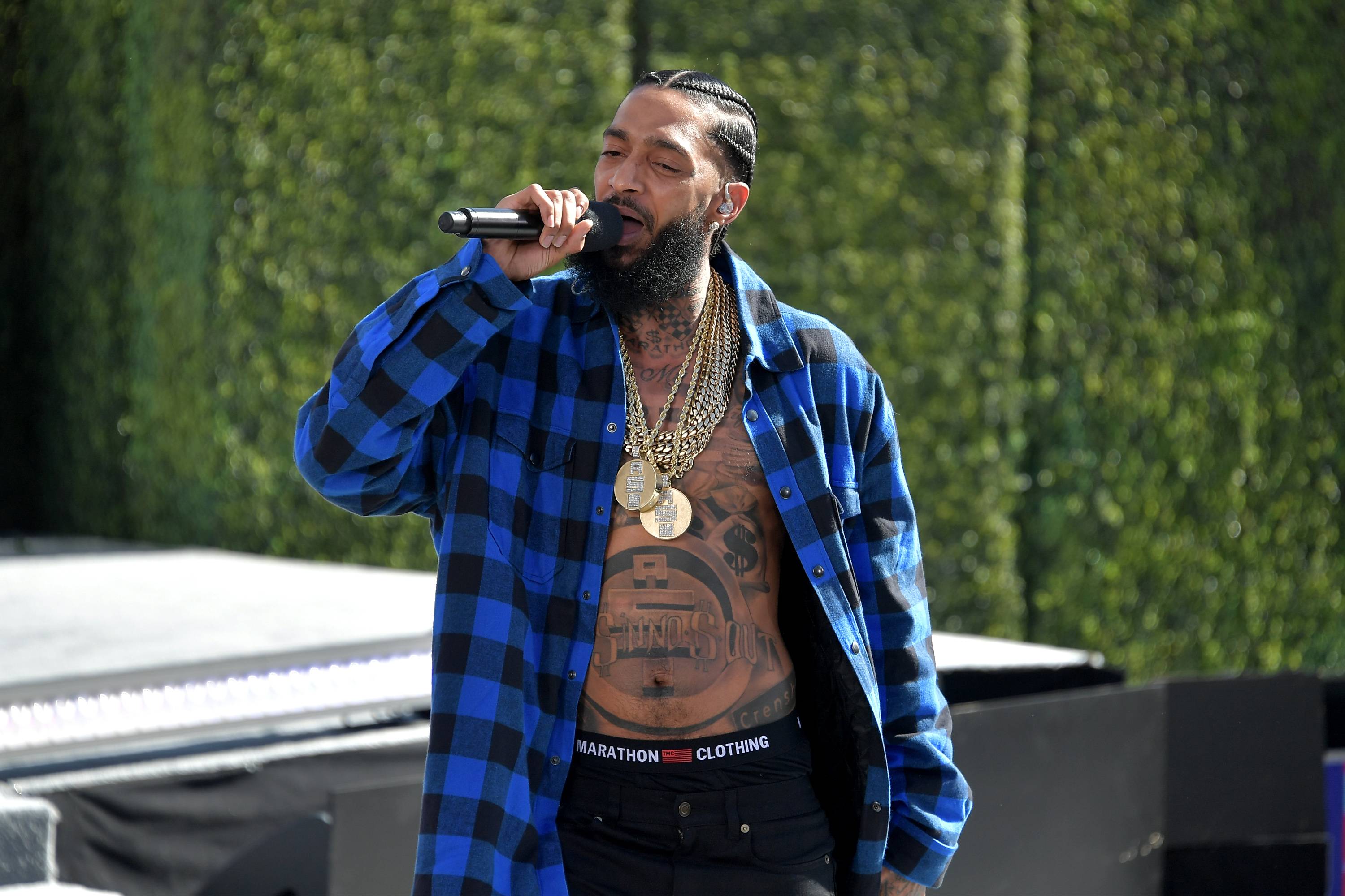 Hip-hop community mourns Nipsey Hussle's death