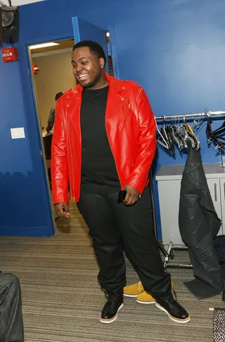 Big Smile - Sean Kingston shows his pearly whites while backstage on 106. (Photo: Bennett Raglin/BET/Getty Images for BET)&nbsp;