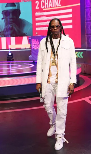 What Ya Say? - 2 Chainz is ready for anything on 106.&nbsp;&nbsp; (Photo: Bennett Raglin/BET/Getty Images for BET)&nbsp;