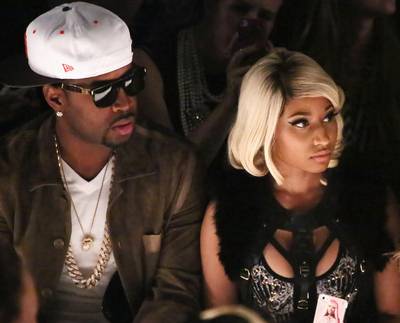 Safaree Samuels and Nicki Minaj - Safaree Samuels and Nicki Minaj were hip hop's hottest couple for years. They were together one and off for 12 years and reportedly colloborated on her 2014 album The Pink Print. However, they&nbsp;broke up that same year. Samuels was by her side during her intense rise to superstardom, no one saw that break up coming.&nbsp;(Photo: Astrid Stawiarz/Getty Images for Mercedes-Benz Fashion Week Spring 2014)