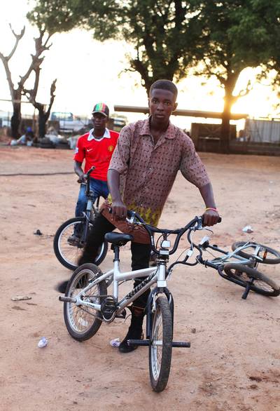 Osman &amp; Fii: Generation BMX - ?Osman and Fii are younger riders who represent a new generation of BMX's evolution in Accra. Smaller and light on their feet, they both are always working on new styles and ways to push their game further.(Photo: Bikelordz)