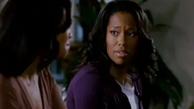 This Christmas - 2007 - That moment when Black Girls Rock '12 host Regina King realized that the handsome Laz Alonso didn't deserve her and she put baby oil on the floor and whipped him with a belt when he got out of the shower. Need we say more about this scene? (Photo: Courtesy Facilitator Films)
