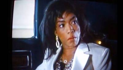 What's Love Got to Do with It? - 1993 - The incredibly traumatic life of Tina Turner was gracefully and fearless portrayed by acting royality Angela Bassett. She gained her sanity when she finally hit Ike back in the backseat of the limo in this scene. At least they matched (in the eye region), right?(Photo: Courtesy Touchstone Pictures)