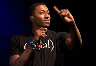 Lecrae - Lecrae's "Nuthin" is another song nominated for Impact Track. The record has the Christian MC pointing out the flaws with rappers today who obsess over material possessions and put money above all. Real talk.(Photo: Cooper Neill/Getty Images for BET)