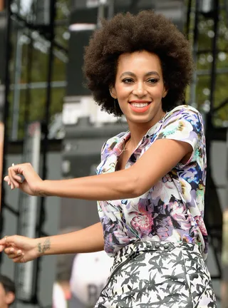 Solange Knowles - We loved Solange's evolving style and fell even harder for the singer-DJ when she decided to cut her hair and go all natural.   (Photo: Theo Wargo/Getty Images)