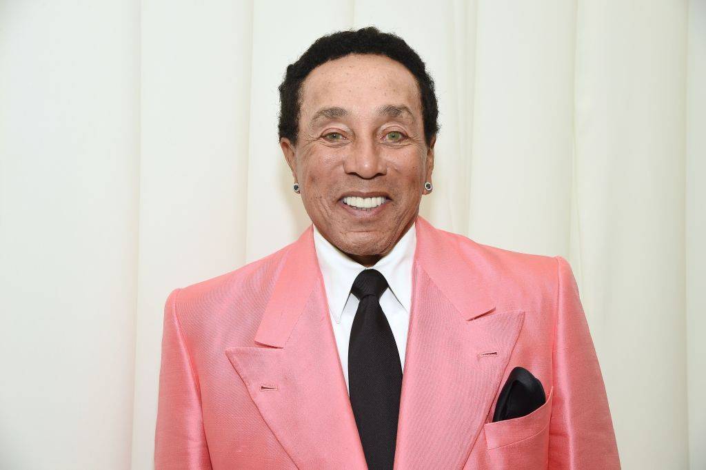WEST HOLLYWOOD, CALIFORNIA - FEBRUARY 09: Smokey Robinson attends the 28th Annual Elton John AIDS Foundation Academy Awards Viewing Party sponsored by IMDb, Neuro Drinks and Walmart on February 09, 2020 in West Hollywood, California. (Photo by Michael Kovac/Getty Images for EJAF)