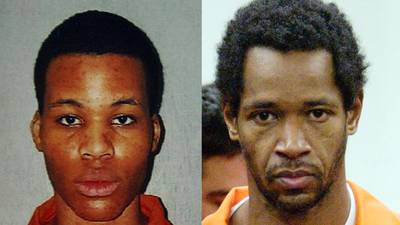 Lee Boyd Malvo and John Allen Muhammad - Known as the Beltway snipers, John Allen Muhammad and Lee Boyd Malvo terrorized the Washington, D.C.-area for 23 days in 2002, killing 10 people and seriously injuring three others. Muhammad was executed by lethal injection in 2009 while Malvo is serving multiple life sentences.&nbsp;(Photo: Wikimedia Commons, STR New / Reuters)