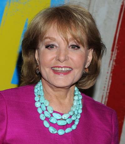 Barbara Walters - The celebrated television personality, known for her tear-jerking interviews, was born in Boston and raised in the city's Brookline neighborhood.  (Photo: Jason Kempin/Getty Images)