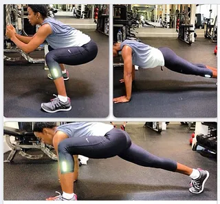 Kelly Rowland @kellyrowland - Only R&amp;B songbird Kelly Rowland&nbsp;can make working out look so fun and cool. Sure wouldn't mind if she made a workout video.(Photo: Instagram via Kelly Rowland)