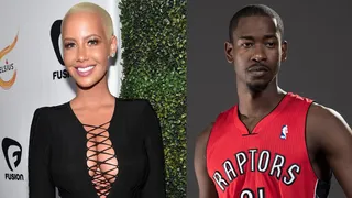 Amber Rose and Terrence Ross Show Us Their Snapchat Makeout Sesh - Amber Rose and her man Terrence Ross let us know they’re Snapchat official. The couple invited us into their bedroom for a scandalous moment.(Photos from left: Alberto E. Rodriguez/Getty Images Nick Laham/Getty Images)