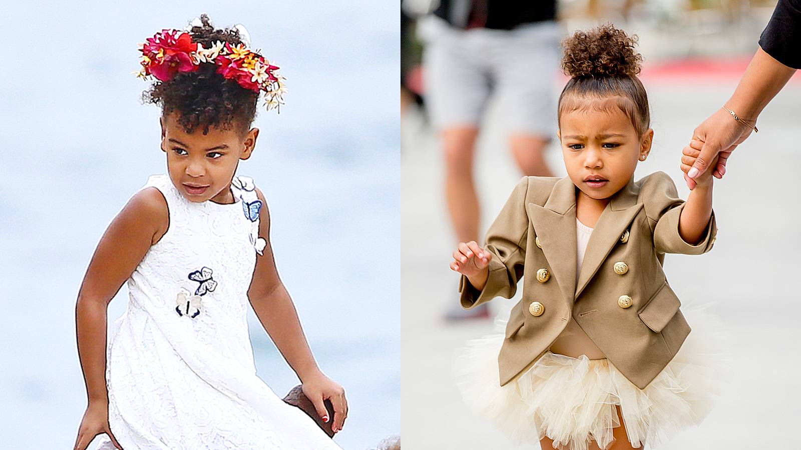 north west and blue ivy together
