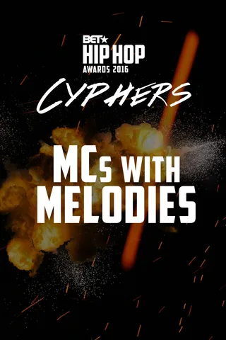 MCs With Melodies Cypher - These rappers have crazy flows and catchy tunes.&nbsp;(Photo: BET)