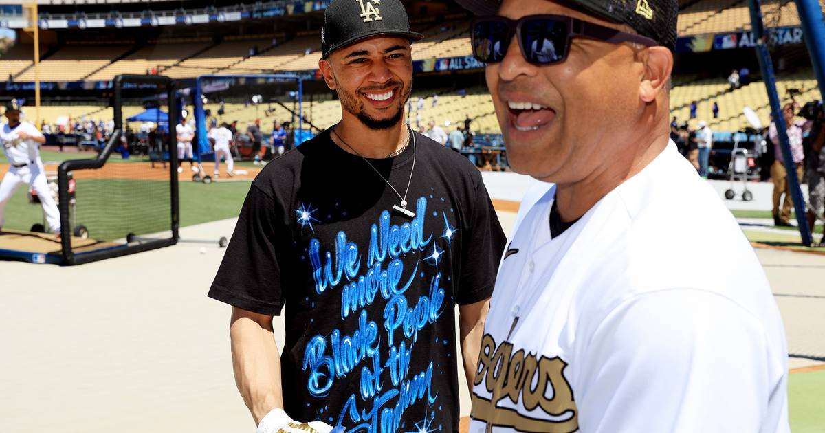 Dodgers' Fan Favorite Mookie Betts Wears Airbrushed T-Shirt That Makes Bold  Statement At All-Star Game, News