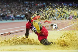 Long Jump - Will Claye of the United States won the bronze medal in the men's long jump final.(Photo: Stu Forster/Getty Images)