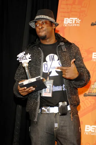 Sway Rocks The World - Sway takes home the Best International Hip Hop Artist award at the 2006 Hip Hop Awards.(Photo: Moses Robinson/WireImage for BET Network)