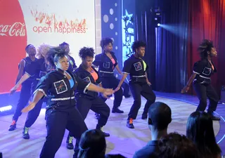 Ahh! - Wild Out Wednesday All Stars Complex Collaboration at 106 &amp; Park, August 1, 2012. (Photo: John Ricard / BET)