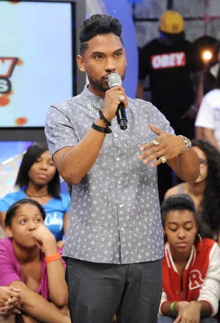 Explain It All - Miguel at 106 &amp; Park, August 1, 2012. (Photo: John Ricard / BET)